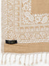 Women's Floral Jamawar Acrylic Border Wool Shawl